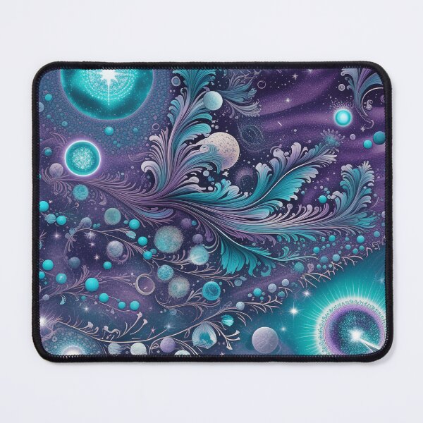 Item preview, Other Worldly Designs- nebulas, stars, galaxies, planets with feathers designed and sold by BirdsnStuff.