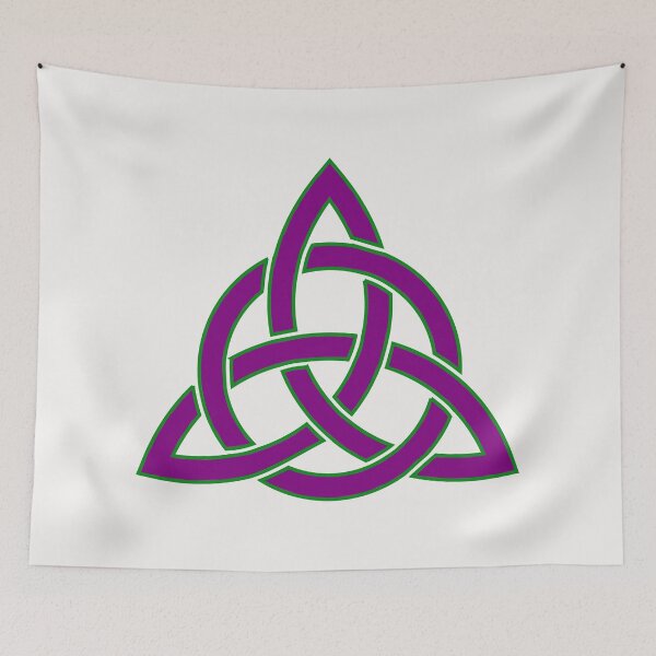 Item preview, Celtic Trinity Knot Purple designed and sold by Jeallan Designs.