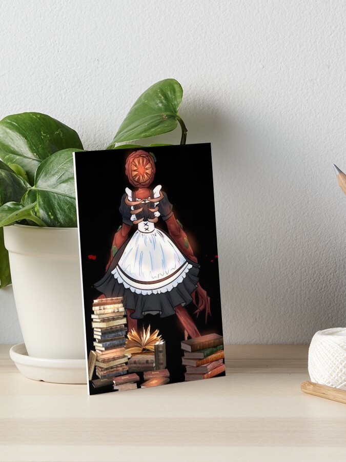 Figure in dress, roblox doors  Photographic Print by doorzz