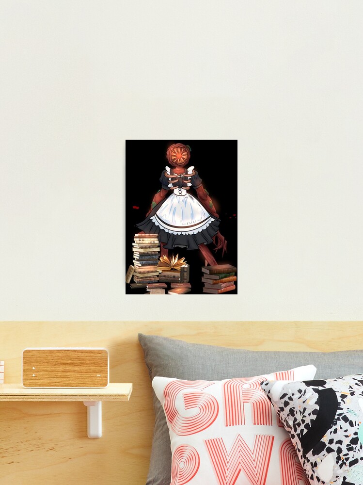 Figure in dress, roblox doors  Photographic Print by doorzz