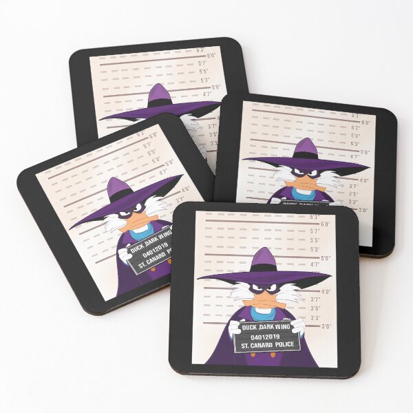 Item preview, Duck Darkwing Mugshot designed and sold by LCHStyle.
