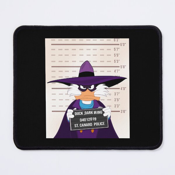 Item preview, Duck Darkwing Mugshot designed and sold by LCHStyle.
