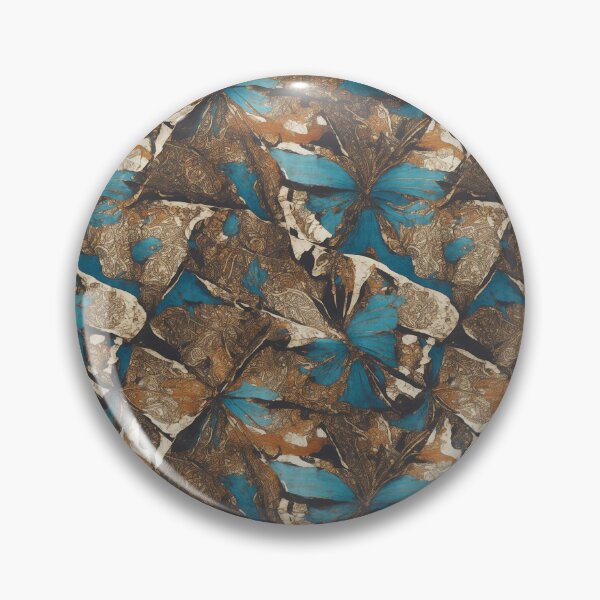 Item preview, Tribal mudcloth pattern, abstract butterfly wings designed and sold by CoolPixels.