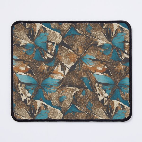 Item preview, Tribal mudcloth pattern, abstract butterfly wings designed and sold by CoolPixels.
