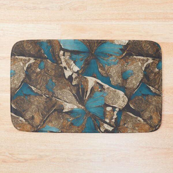 Item preview, Tribal mudcloth pattern, abstract butterfly wings designed and sold by CoolPixels.