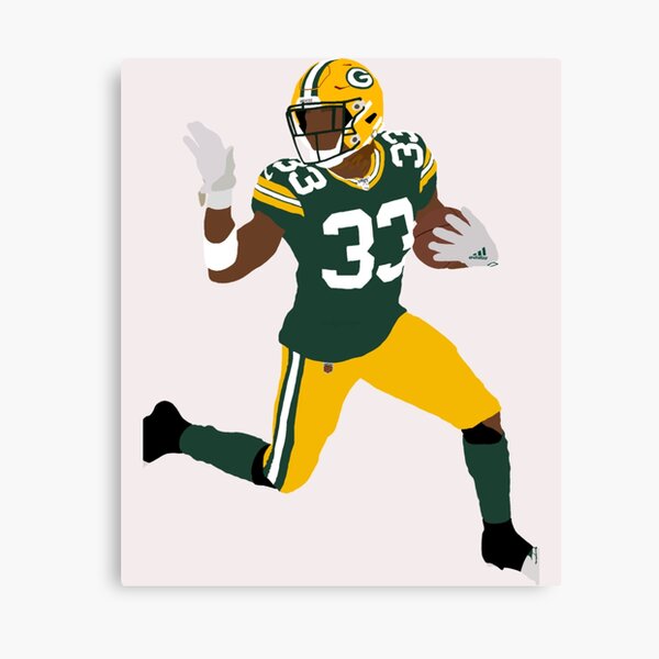 Packers #33 Aaron Jones Sport Frame