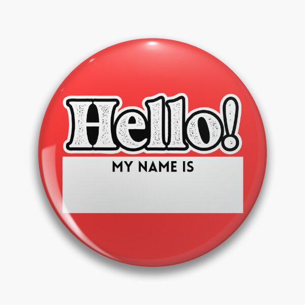 Item preview, Hello my name is designed and sold by NikitaSD.