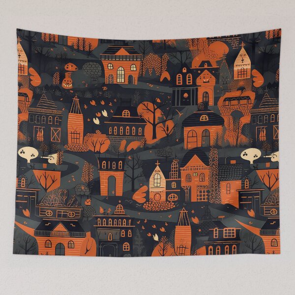 Item preview, Halloweentown Enchantment Pattern designed and sold by Pixel  Playground.