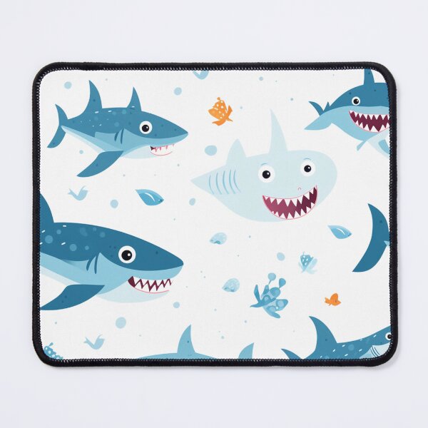 Item preview, Mischievous shark V1 designed and sold by SnickerandSnarl.