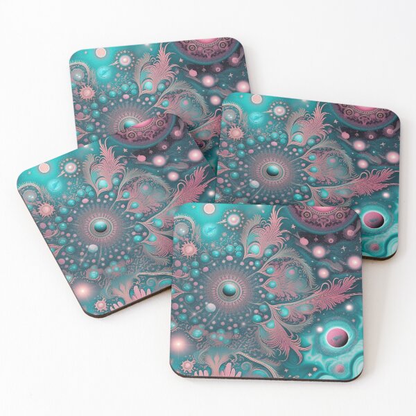 Item preview, Other Worldly Designs- nebulas, stars, galaxies, planets with feathers  designed and sold by BirdsnStuff.