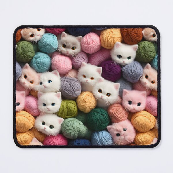 Item preview, Adorable Crocheted Baby Amigurumi Animals Seamless Pattern designed and sold by AlienSkinEyes.