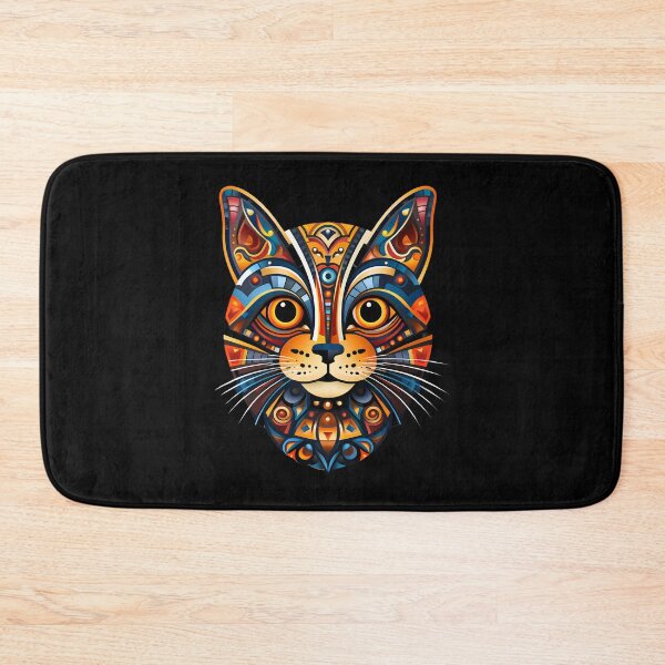 Item preview, Outsider Art Cat: Expressive and Unique Feline designed and sold by hamishby.