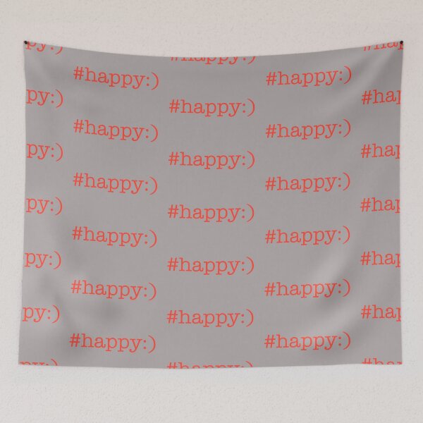 Item preview, Hashtag feliz, hashtag feliz, hashtag sonrisa designed and sold by MsRedFox.