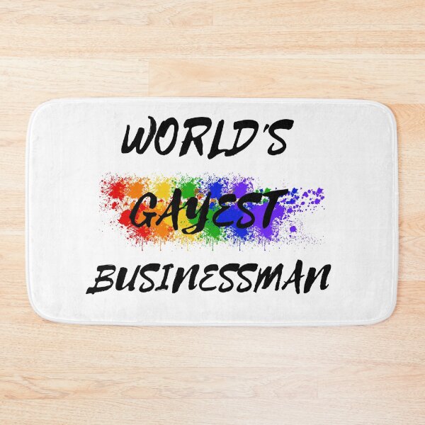 Item preview, World's Gayest Businessman designed and sold by LuckyKermit.