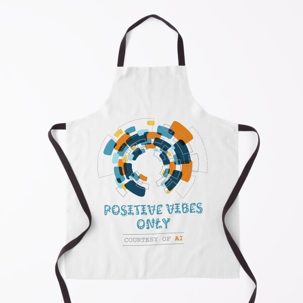 Item preview, Positive Vibes Only - Courtesy of AI designed and sold by ShubhankarK.