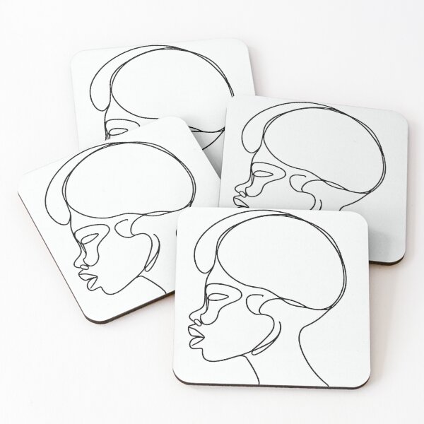 Item preview, Unity in Line: Black Beauty in a Single Stroke designed and sold by ReplyGirl.