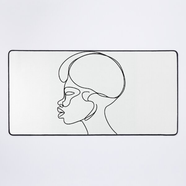 Item preview, Unity in Line: Black Beauty in a Single Stroke designed and sold by ReplyGirl.