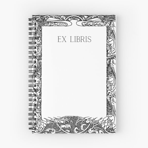 Item preview, Art Noveau Frame Ex Libris  designed and sold by Roaming  the Greenwood.