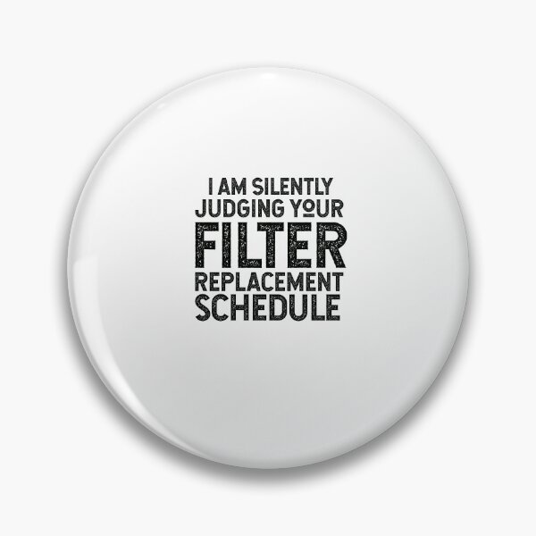 Item preview, I am Silently Judging Your Filter Replacement Schedule Funny HVAC designed and sold by TeesYouWant.