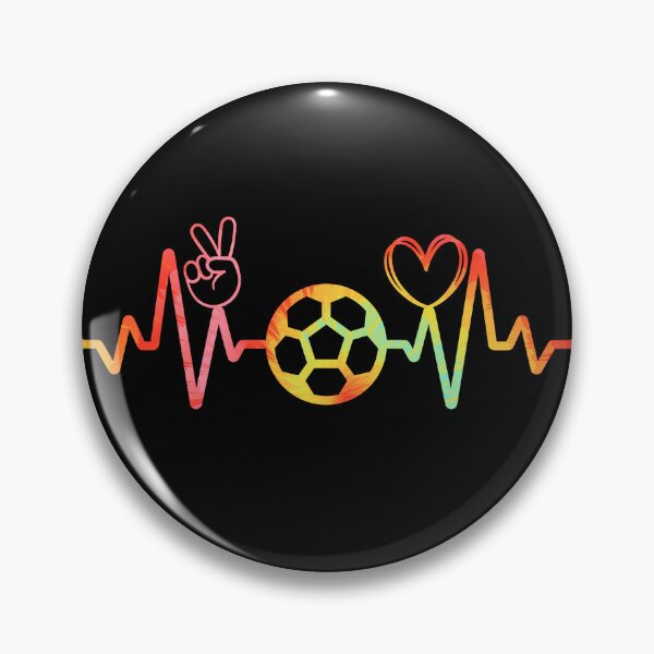 Artikelvorschau, Liebe Fußball-Herzschlag-Herz entworfen und verkauft von SunfullyYours.