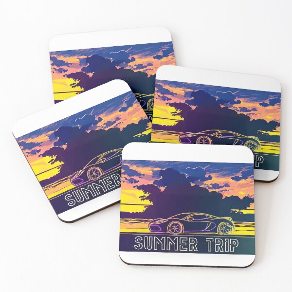 Item preview, Summer Trip Neon Car Portreit designed and sold by Eques-Store.