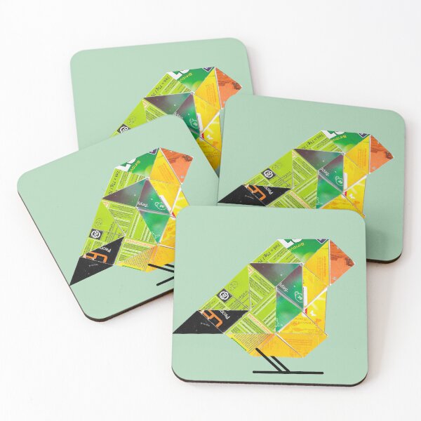 Item preview, Eurasian greenfinch  in packaging mosaïc designed and sold by Ruud van Koningsbrugge.