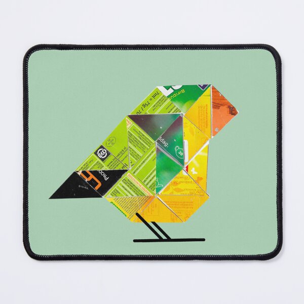 Item preview, Eurasian greenfinch in packaging mosaïc designed and sold by Ruud van Koningsbrugge.