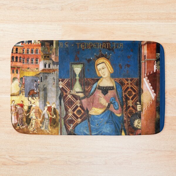 Item preview,  TEMPERANCE AND EFFECTS OF GOOD GOVERNMENT IN  THE MEDIEVAL CITY SIENA by AMBROGIO LORENZETTI designed and sold by BulganLumini.