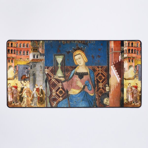 Item preview,  TEMPERANCE AND EFFECTS OF GOOD GOVERNMENT IN  THE MEDIEVAL CITY SIENA by AMBROGIO LORENZETTI designed and sold by BulganLumini.