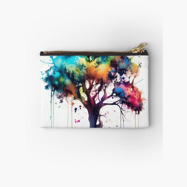 Item preview, Chromatic Canopy: An Inkblot-Infused Colorful Tree designed and sold by ReplyGirl.