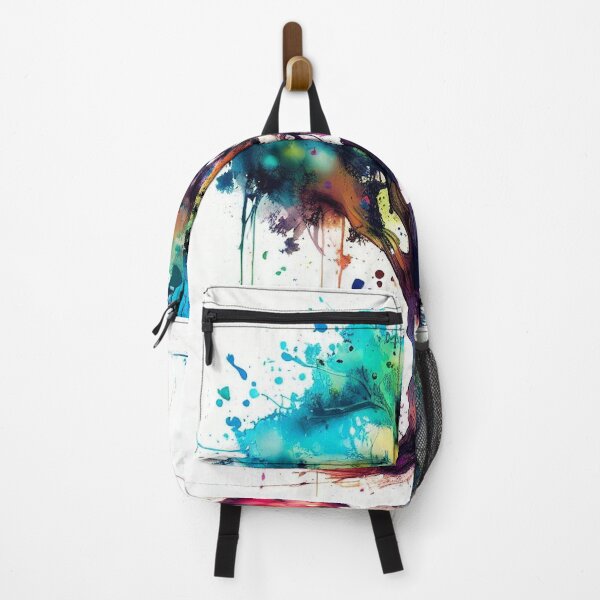 Item preview, Chromatic Canopy: An Inkblot-Infused Colorful Tree designed and sold by ReplyGirl.
