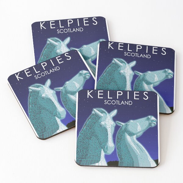 Item preview, The Kelpies at Night, Scotland designed and sold by Omega Art.