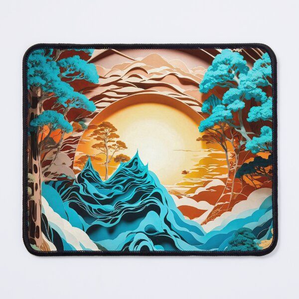 Item preview, Blue Mountain Flow designed and sold by Glenburn Graphics.