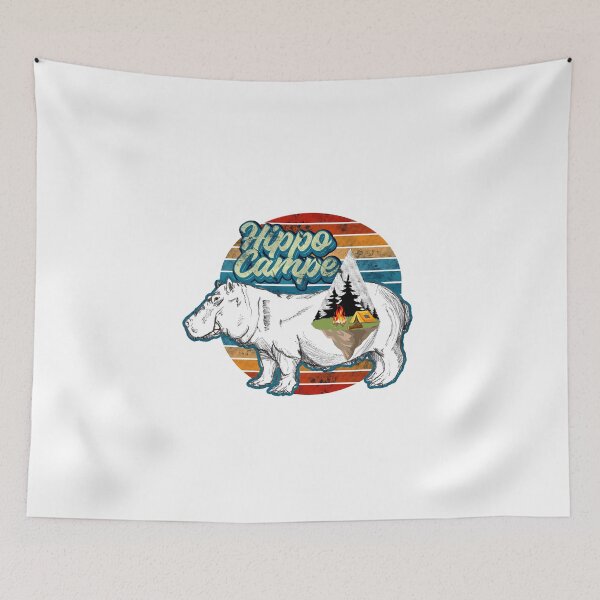 Item preview, Hippo-Camp designed and sold by MIKLartwork.