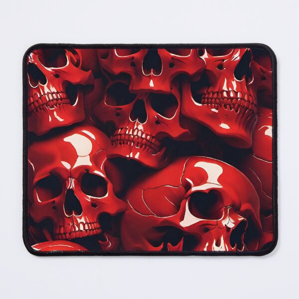 Item preview, A PILE OF GOTHIC RED SKULLS designed and sold by VOODOO-BABY.