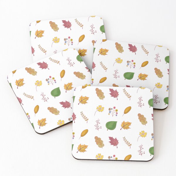 Item preview, Autumn Leaves and Flowers designed and sold by AsolsArts.