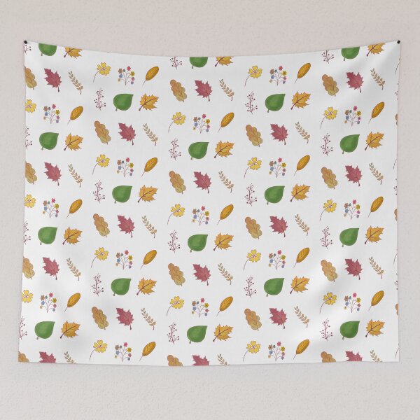 Item preview, Autumn Leaves and Flowers designed and sold by AsolsArts.