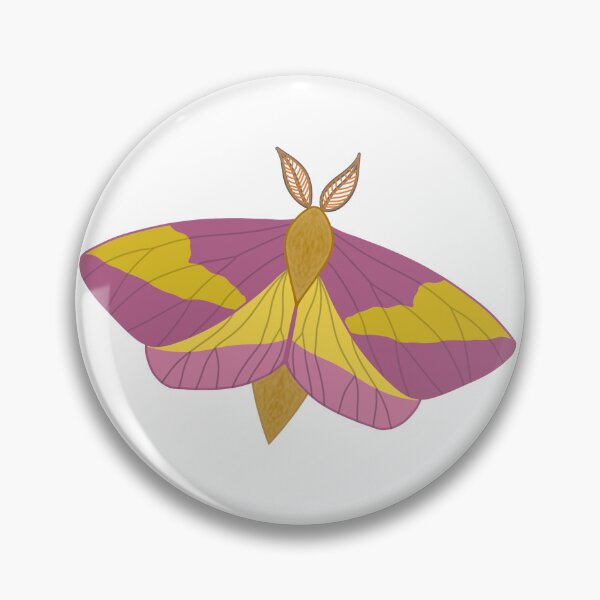Item preview, Rosy Maple Moth designed and sold by esther-hartopp.