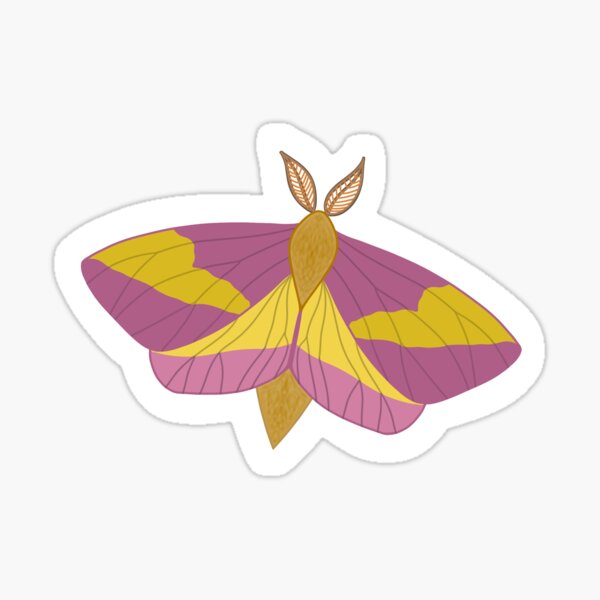 Item preview, Rosy Maple Moth designed and sold by esther-hartopp.