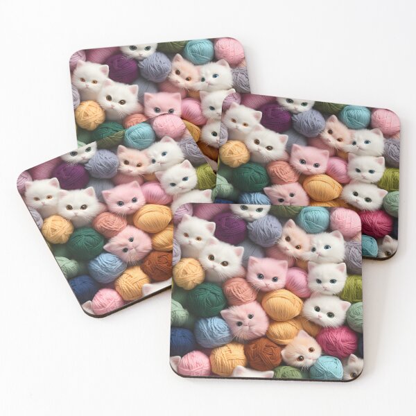 Item preview, Adorable Crocheted Baby Amigurumi Animals Seamless Pattern designed and sold by AlienSkinEyes.