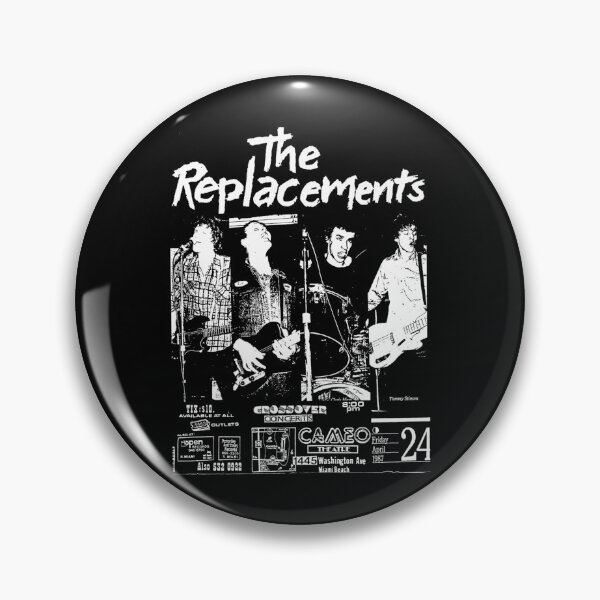 Item preview, Vintage The Replacements Concert Graphic Music Art BLK designed and sold by NeckedMcknight.
