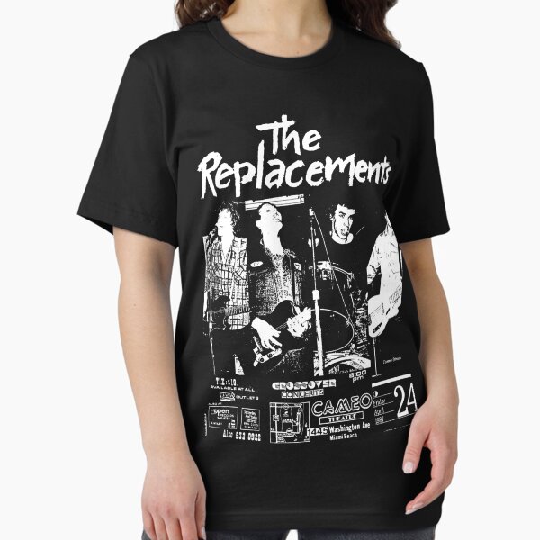 Aperçu de l'œuvre vintage The Remplacements Concert Graphique Musique Art BLK créée et vendue par NeckedMcknight.