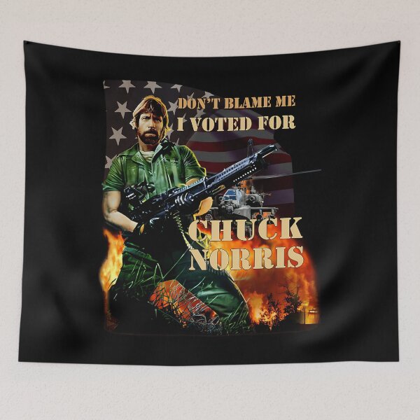 Item preview, Don't blame me. I voted for Chuck Norris designed and sold by YouthfulFoster.