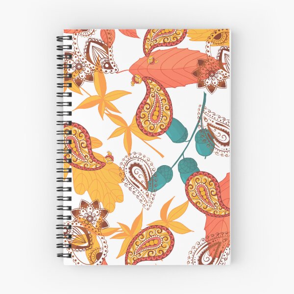 Item preview, Fall Paisley & Leaves designed and sold by MamaCarmody.