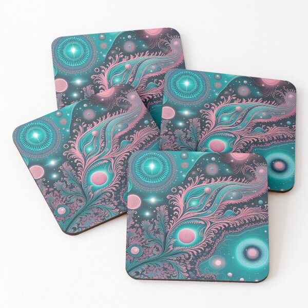 Item preview, Other Worldly Designs- nebulas, stars, galaxies, planets with feathers  designed and sold by BirdsnStuff.