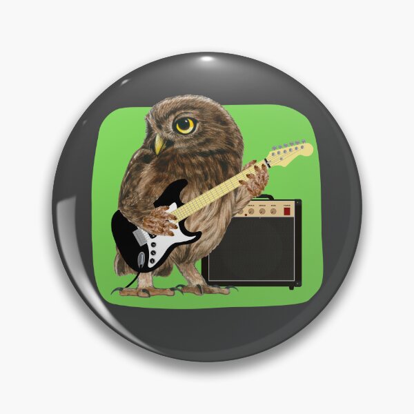 Item preview, Owl Guitar designed and sold by AMERICANCHEEZ.