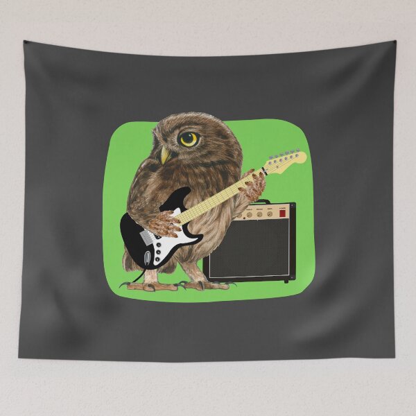 Item preview, Owl Guitar designed and sold by AMERICANCHEEZ.