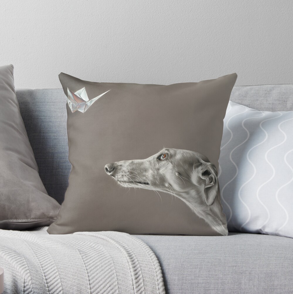 Item preview, Throw Pillow designed and sold by yelenabella.
