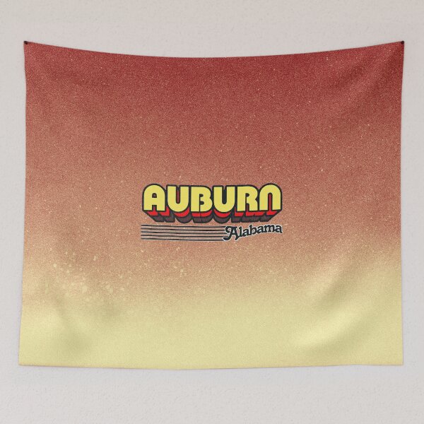 Item preview, Auburn, Alabama | Retro Stripes designed and sold by retroready.
