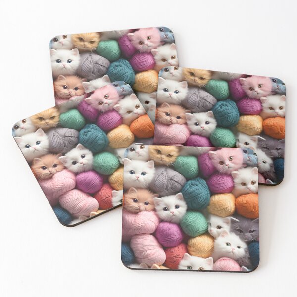 Item preview, Adorable Crocheted Baby Amigurumi Animals Seamless Pattern designed and sold by AlienSkinEyes.